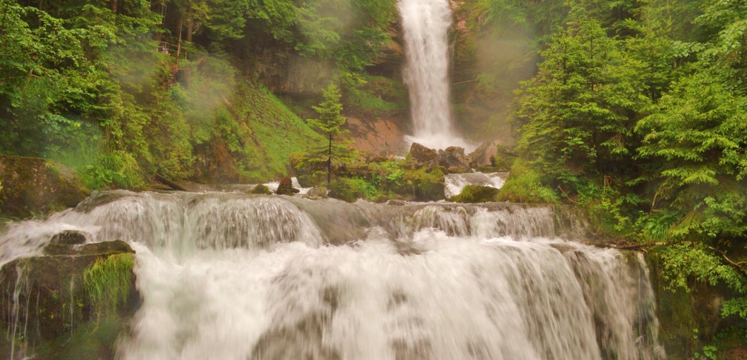 Giessbachfälle am Brienzersee